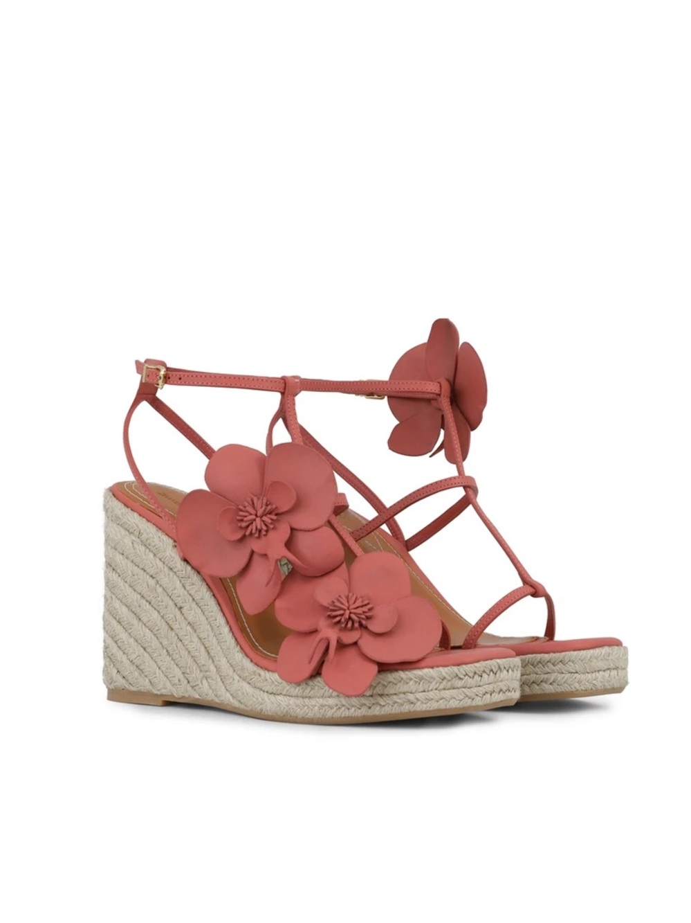 Zimmermann Orchid Wedge 110 in Coral